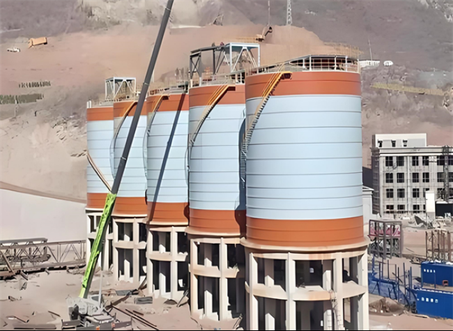 端州高架钢板仓